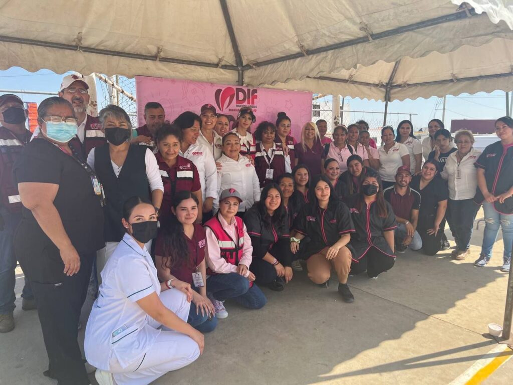 Lleva DIF Nuevo Laredo brigada médica al sector sur