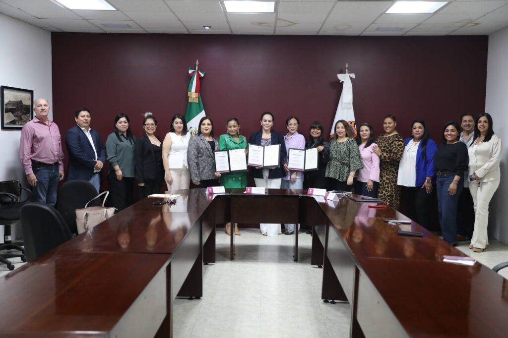 INMUJER y barra de abogados firman convenio para activar programas en beneficio de las neolaredenses