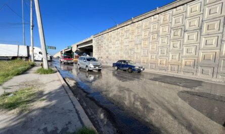 Atenderá COMAPA Nuevo Laredo fuga en carretera Aeropuerto-Nacional