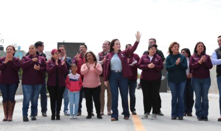 Entrega Gobierno Municipal obras de transformación al poniente de Nuevo Laredo