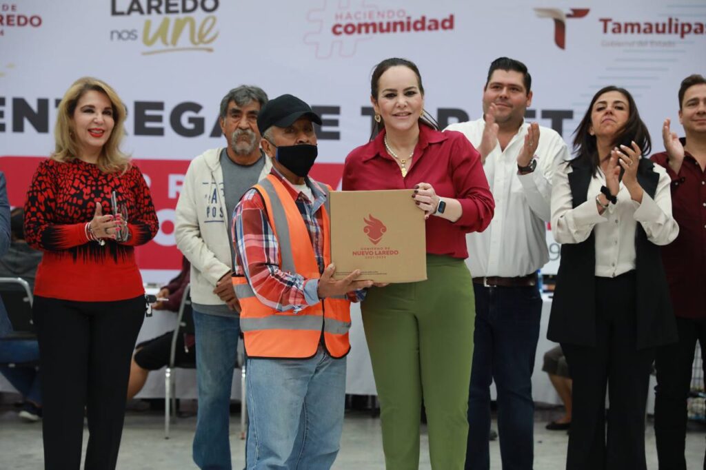 Garantiza Gobierno Municipal apoyo alimentario a 3 mil familias de Nuevo Laredo