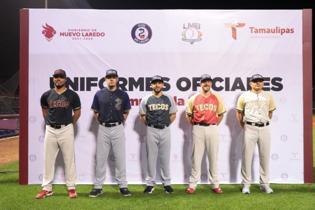 Presentan alcaldesa y directiva de Tecolotes de los dos Laredos uniformes y novedades para temporada 2023