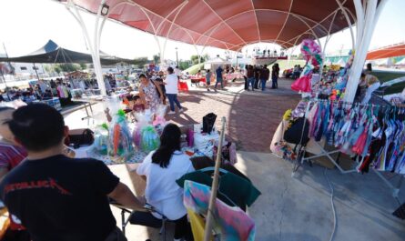 Impulsa Nuevo Laredo a emprendedores locales con bazar edición de primavera