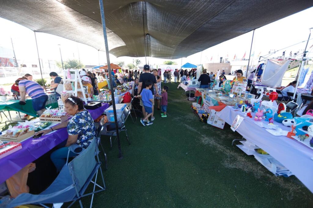 Impulsa Nuevo Laredo a emprendedores locales con bazar edición de primavera