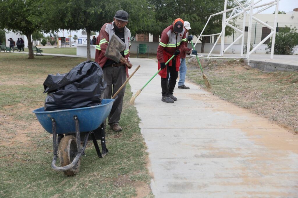 Rescata Gobierno de Nuevo Laredo espacio deportivo en colonia Palmares