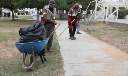 Rescata Gobierno de Nuevo Laredo espacio deportivo en colonia Palmares