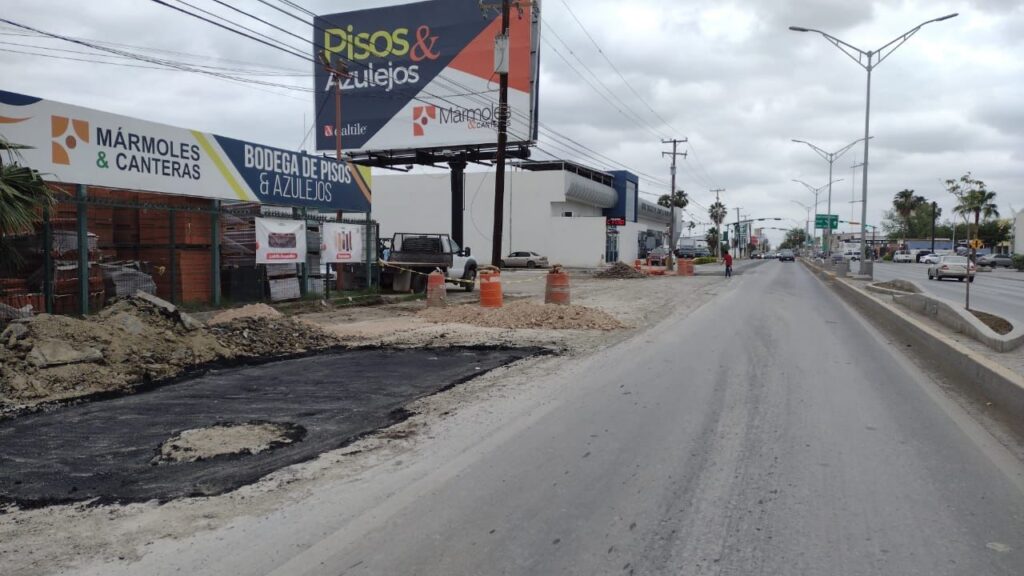 Concluye COMAPA Nuevo Laredo trabajos en Avenida César López de Lara