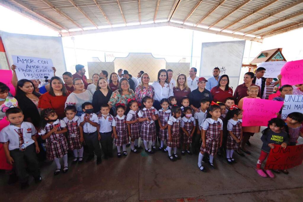 Transforma Gobierno de Nuevo Laredo jardines de niños al poniente de la ciudad