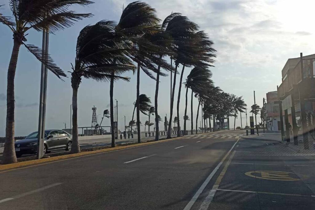 Lluvias aisladas y rachas de viento fuerte para Tamaulipas