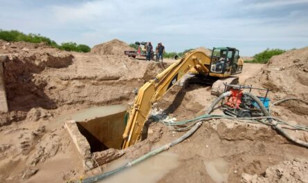 Trabajará COMAPA Nuevo Laredo en reparación de fuga en planta Norte; suspenderá servicio