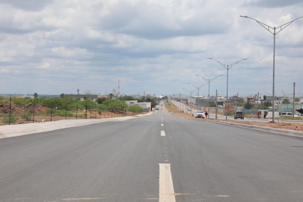 Entrega Nuevo Laredo infraestructura vial de calidad al sur de la ciudad