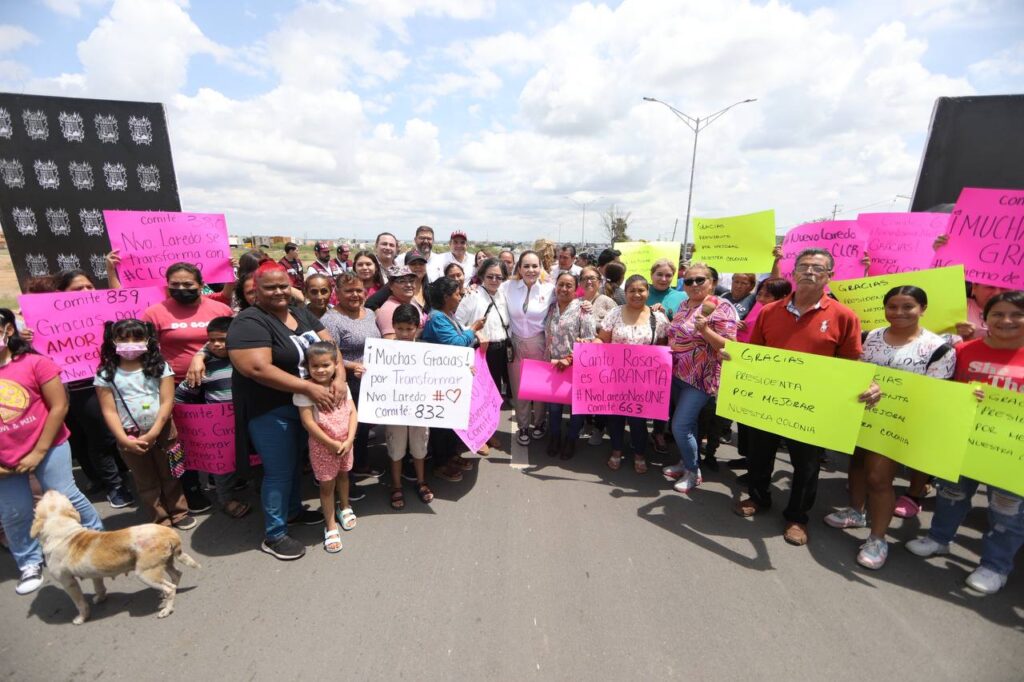 Entrega Nuevo Laredo infraestructura vial de calidad al sur de la ciudad