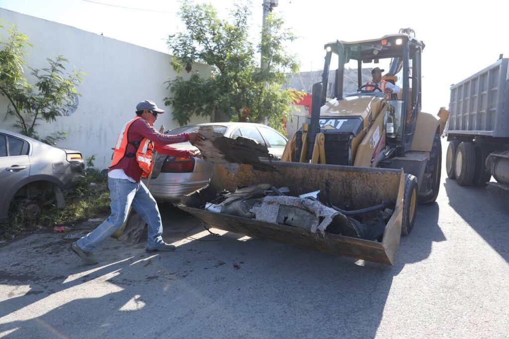 Se unen dependencias a campaña de descacharrización para mejorar imagen de Nuevo Laredo