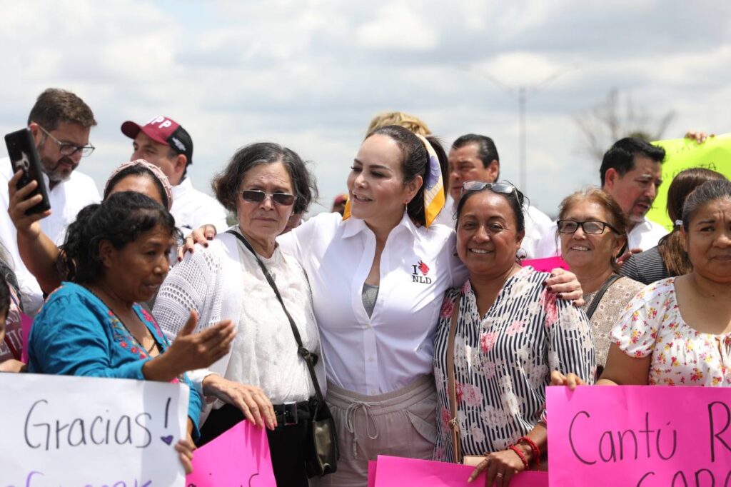 Reconocen vecinos del sur de Nuevo Laredo transformación del sector