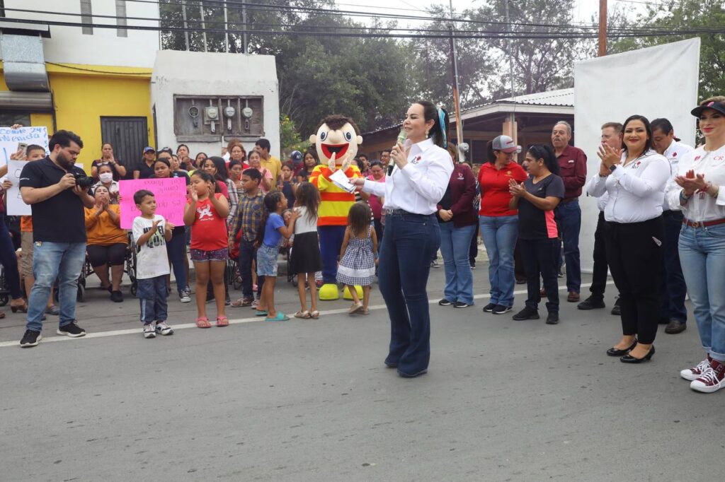 Llevan obras de infraestructura urbana a colonias de Nuevo Laredo