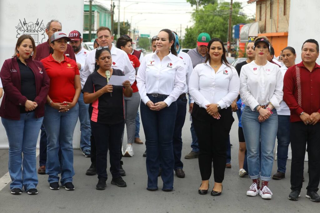 Llevan obras de infraestructura urbana a colonias de Nuevo Laredo