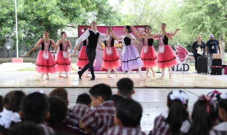 La danza une a los alumnos de la primaria Carlos A. Carrillo en Nuevo Laredo