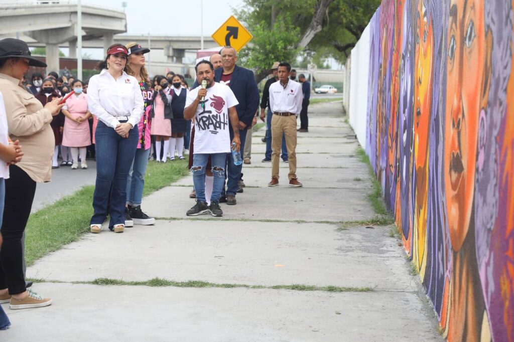 Une el arte urbano a mujeres de Nuevo Laredo