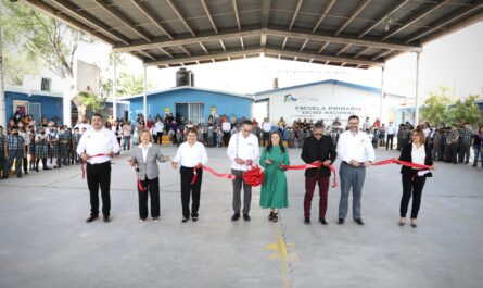 Trabaja en equipo gobierno de Nuevo Laredo y estatal para rescatar escuela primaria