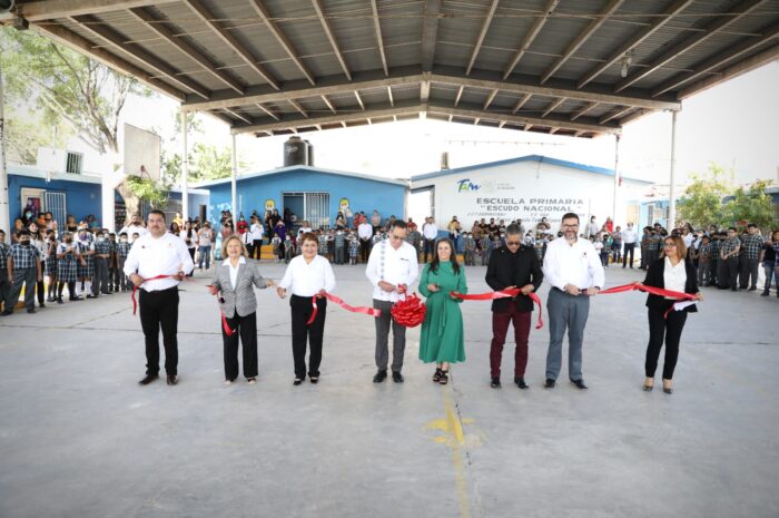 Trabaja en equipo gobierno de Nuevo Laredo y estatal para rescatar escuela primaria