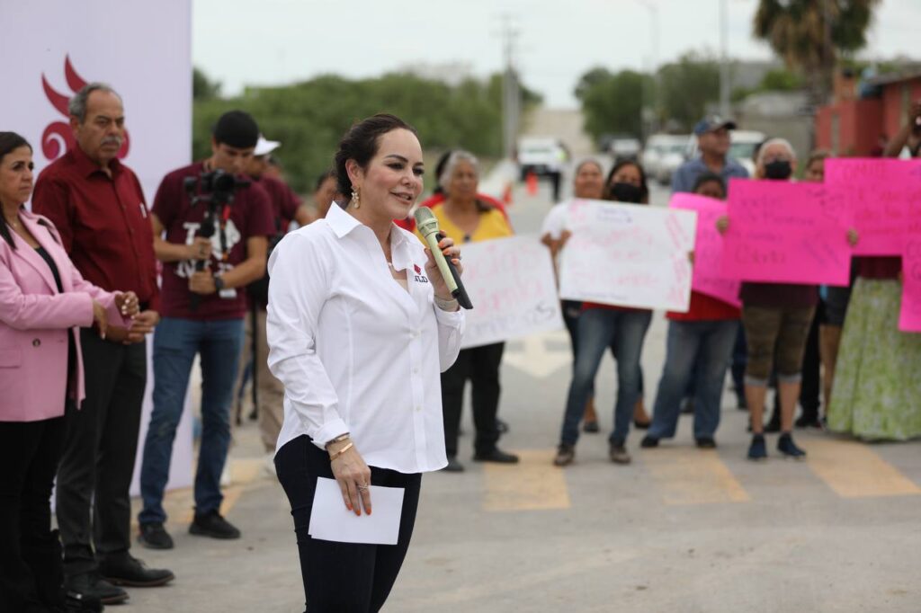 Gobierno de Nuevo Laredo beneficia con obras de infraestructura al poniente de la ciudad