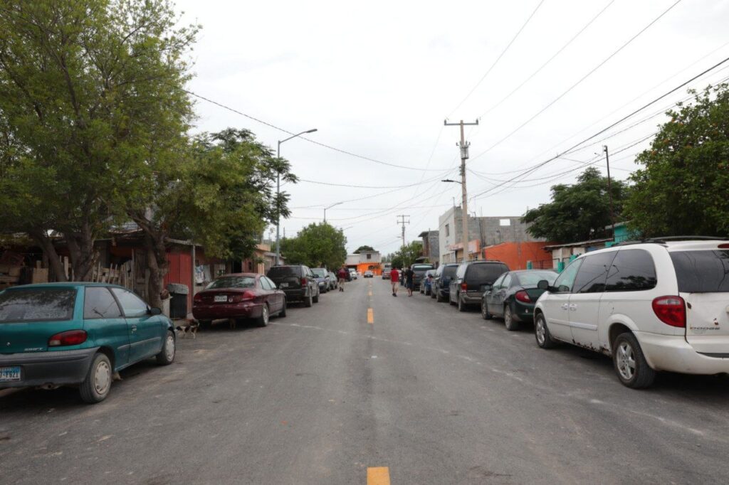 Gobierno de Nuevo Laredo beneficia con obras de infraestructura al poniente de la ciudad