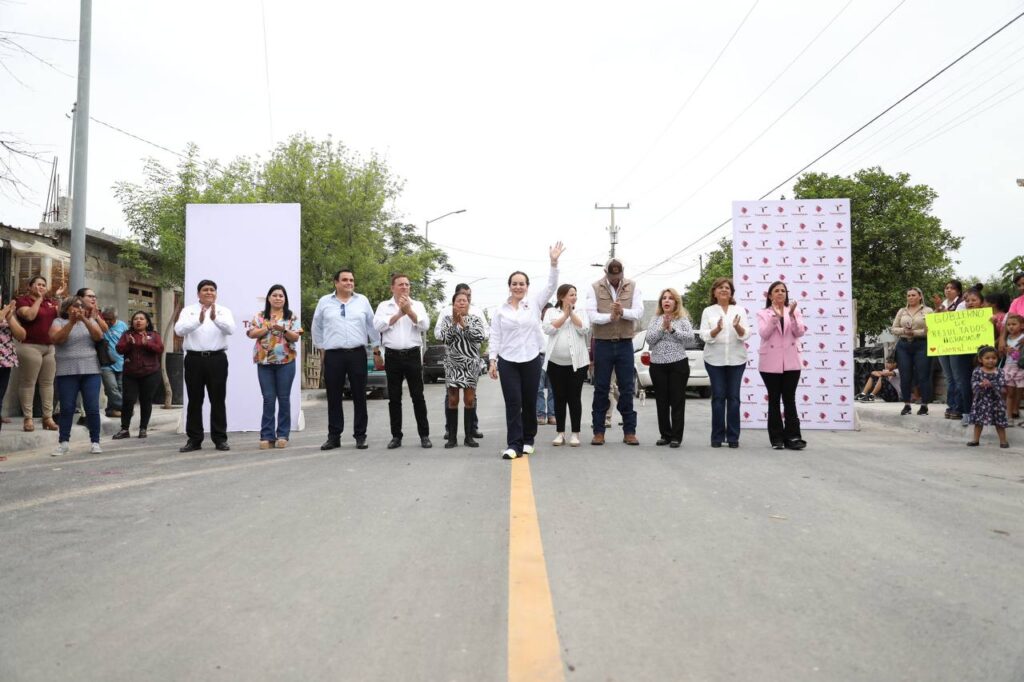 Gobierno de Nuevo Laredo beneficia con obras de infraestructura al poniente de la ciudad