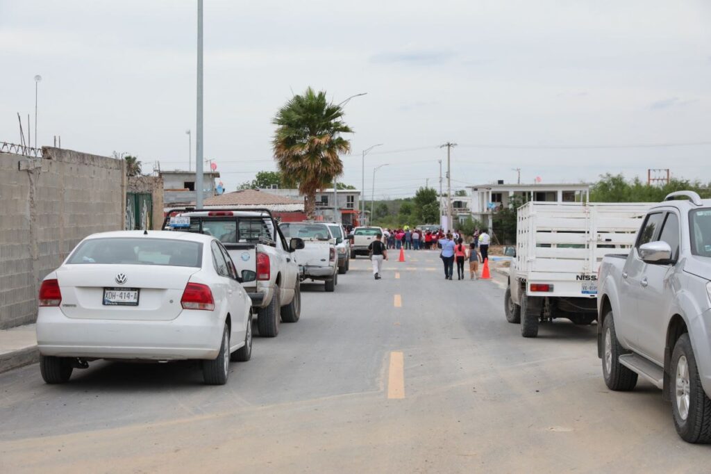 Gobierno de Nuevo Laredo beneficia con obras de infraestructura al poniente de la ciudad