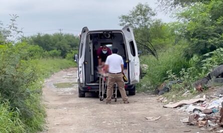 Encuentran cuerpo con pesas atadas en el Canal Rodhe de Reynosa