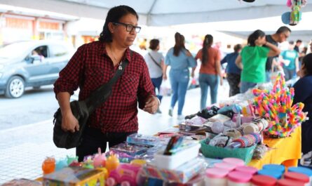 Promueve INMUJER Nuevo Laredo a emprendedoras locales con Mercadita Feminista