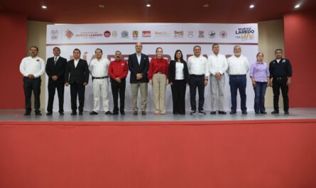 Consolidan sindicatos y Carmen Lilia Canturosas alianza por desarrollo de Nuevo Laredo