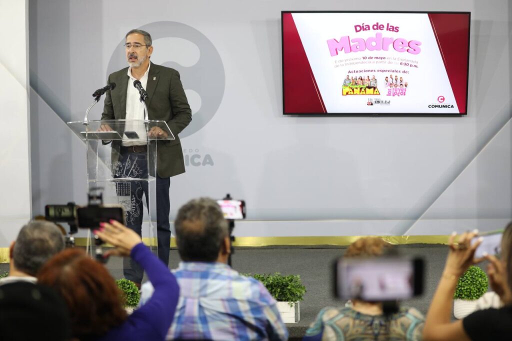 Todo listo para el festival del Día de las Madres en la Explanada de la Independencia