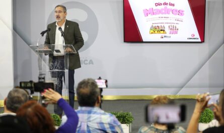 Todo listo para el festival del Día de las Madres en la Explanada de la Independencia