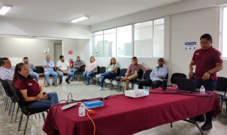 Capacita COMAPA Nuevo Laredo a personal para ser brigadistas de emergencia dentro del organismo