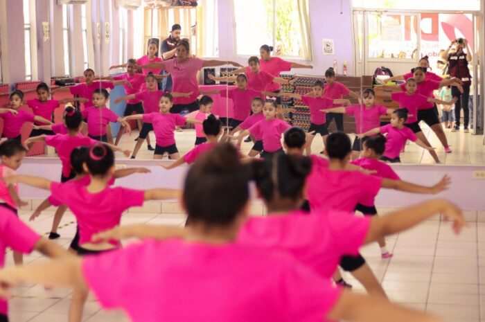 Promueve DIF Nuevo Laredo activación física infantil a través de taller de danza moderna