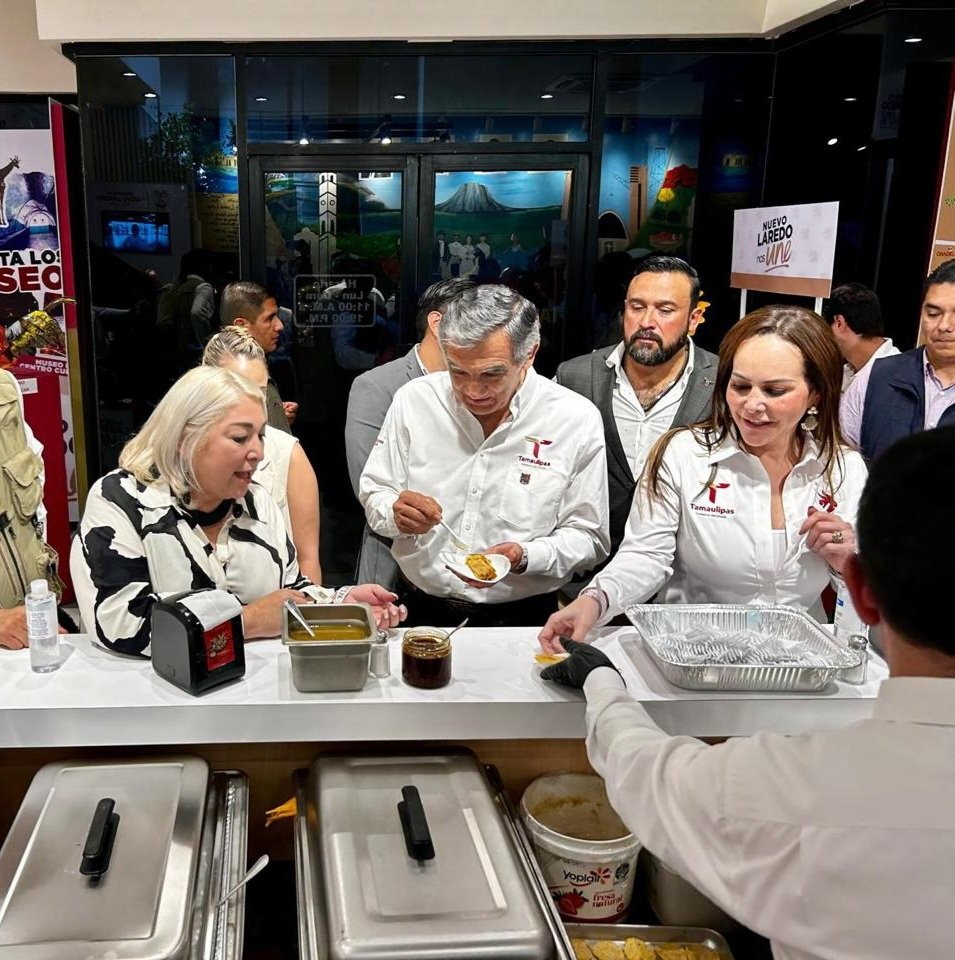 Encabezan gobernador Américo Villarreal y alcaldesa Carmen Lilia Canturosas inauguración de Punto Tamaulipas