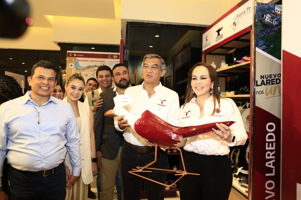 Encabezan gobernador Américo Villarreal y alcaldesa Carmen Lilia Canturosas inauguración de Punto Tamaulipas