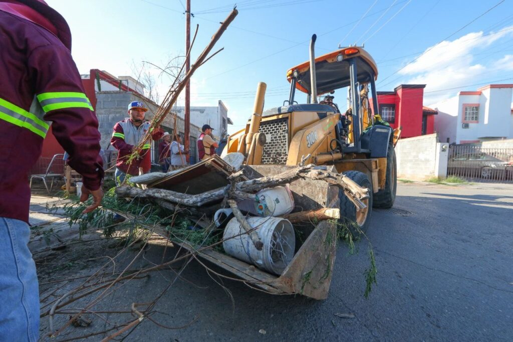 Campaña de descacharrización llega a la Valles de Paraíso, de Nuevo Laredo