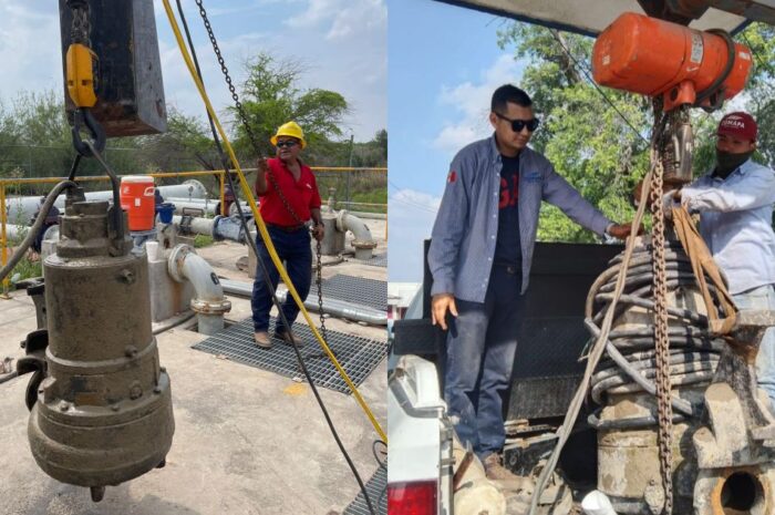 Realiza COMAPA Nuevo Laredo mantenimiento en Planta Norte sin afectar el servicio