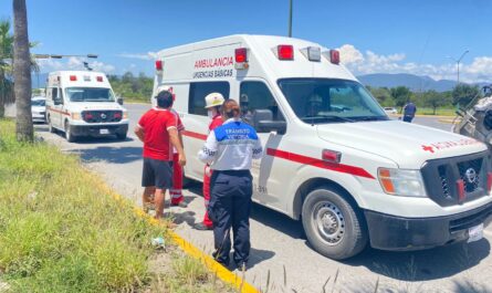 Accidente vial en Victoria deja a un bebé herido