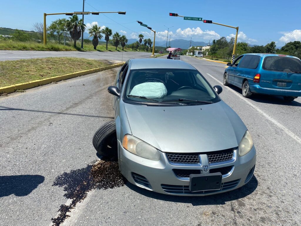 Accidente vial en Victoria deja a un bebé herido