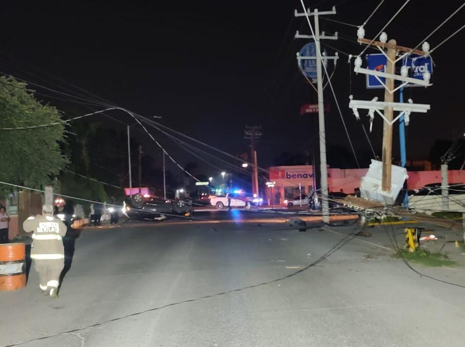 Conductor en estado de ebriedad deja sin agua a gran parte de Nuevo Laredo