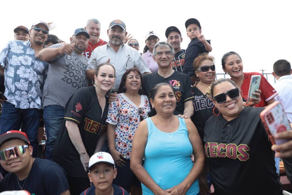 Disfrutan cientos de familias verbena popular en juego de Tecolotes por 175 Aniversario de Nuevo Laredo