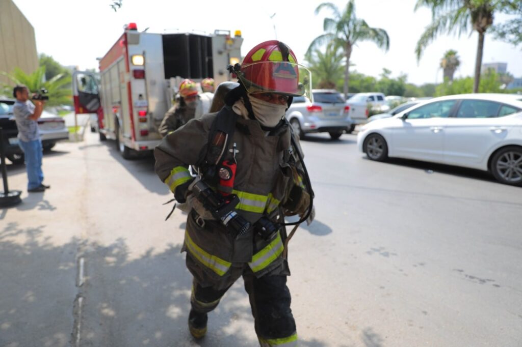 Realiza Gobierno de Nuevo Laredo simulacro de incendio