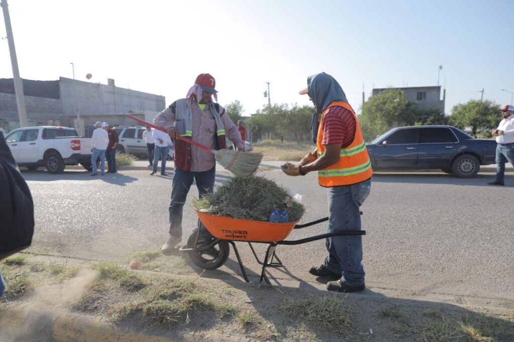 Realiza Gobierno de Nuevo Laredo descacharrización en Reservas Territoriales