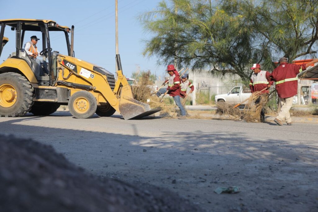 Realiza Gobierno de Nuevo Laredo descacharrización en Reservas Territoriales