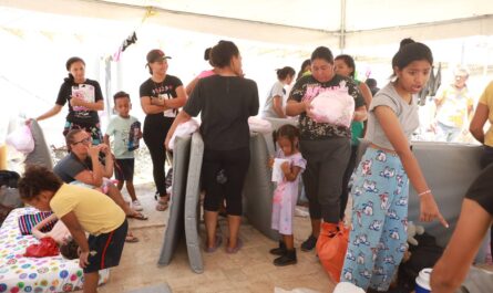 Agradecen migrantes al Gobierno de Nuevo Laredo por trato humano y seguridad durante su estancia