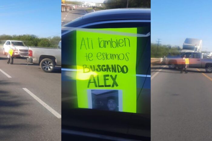 Familiares de jóvenes desaparecidos bloquean la carretera Victoria-Monterrey en busca de ayuda