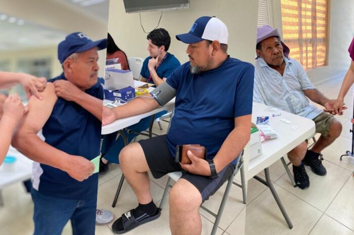 Nuevo Laredo lleva servicios de salud gratuitos a padres de familia de El Campanario