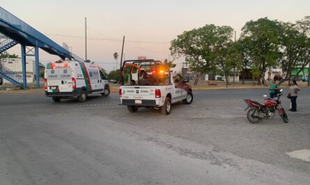 Arroja a su pareja de puente peatonal en Ciudad Victoria por presunta infidelidad